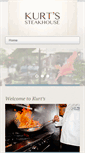 Mobile Screenshot of kurtssteakhouse.com